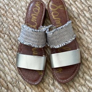 Sam Edelman Gold sandals